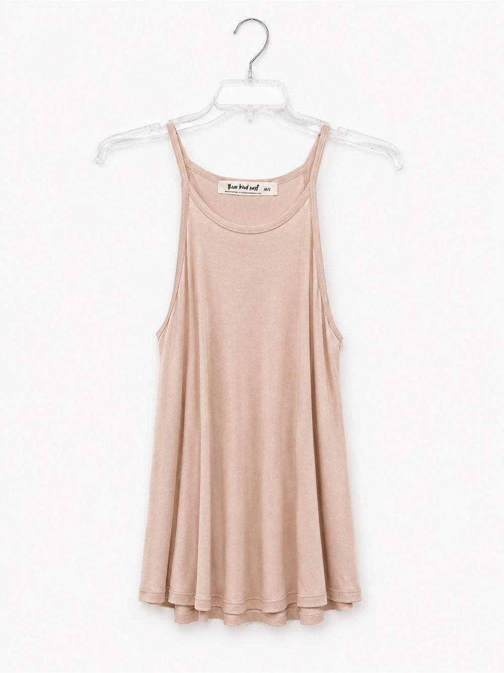 Three Bird Nest Blush Swing Tank